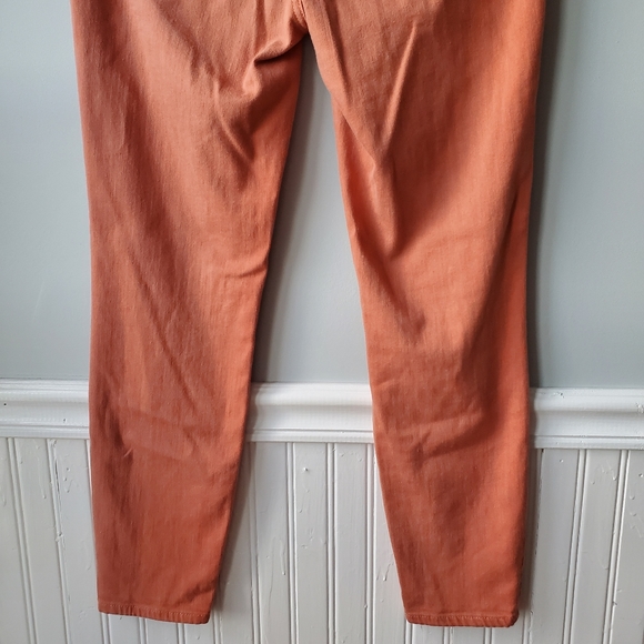 Lakeview Denim Mid Rise Salmon Skinny Jeggings Size 29 - Picture 6 of 13